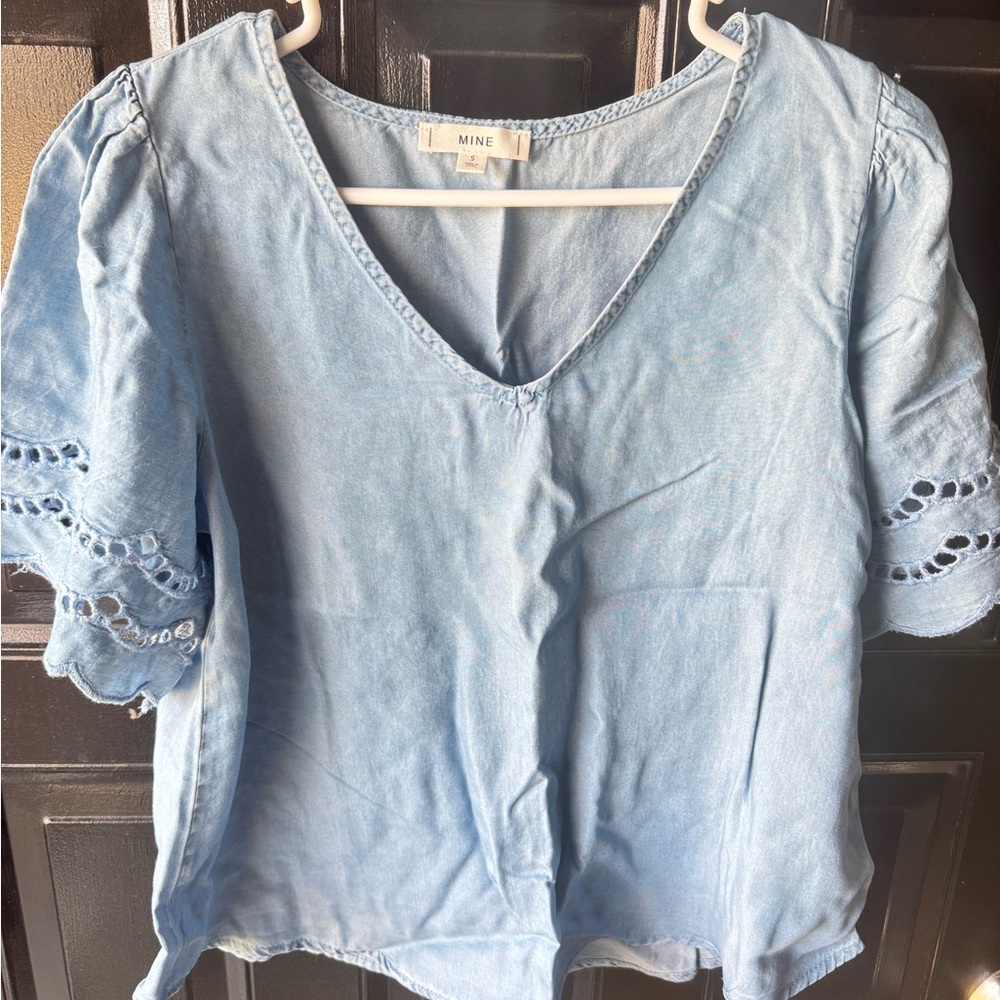 Mine Sky Blue Women's Blouse